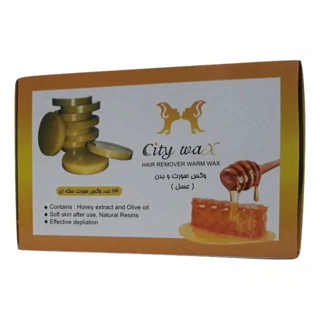 وکس موبر سیتی وکس مدل عسل وزن 500 گرم بسته 24 عددی 101630292