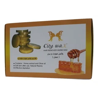وکس موبر سیتی وکس مدل عسل وزن 500 گرم بسته 24 عددی 101630295