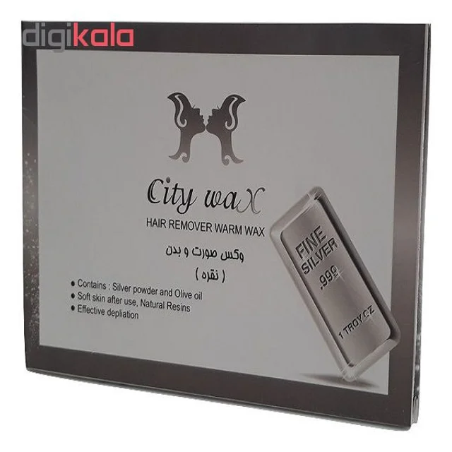 وکس موبر سیتی وکس مدل Silver وزن 500 گرم 101630193