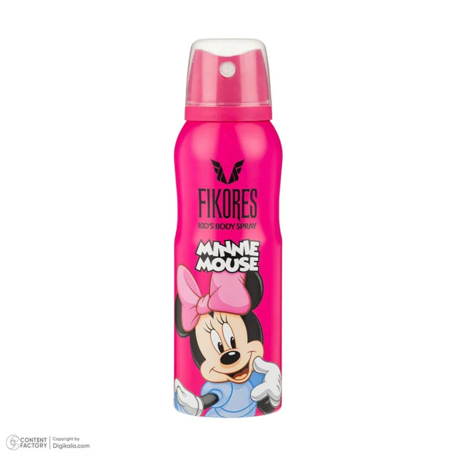 اسپری کودک دخترانه فیکورس مدل Minnie Mouse با رایحه شیرین حجم 125 میلی‌لیتر 101777822